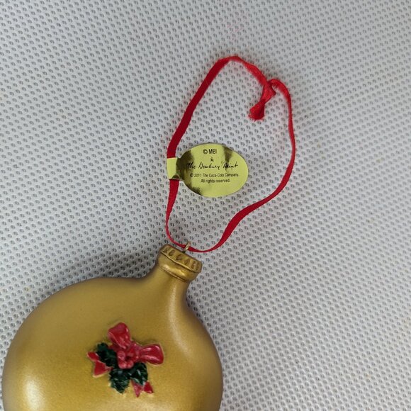 Danbury Mint Coca Cola Christmas Ornament Set of 2 with Original Box - Picture 10 of 13